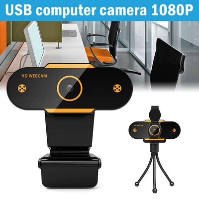 $19.39 • Buy Gaming Webcam 1080P With Microphone USB 2.0 30 Fps PC Streaming Web Camera