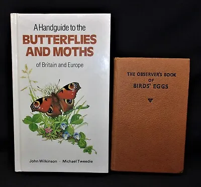 £4.99 • Buy Vintage Hardback Books X 2, The Observers Book Of Birds Eggs