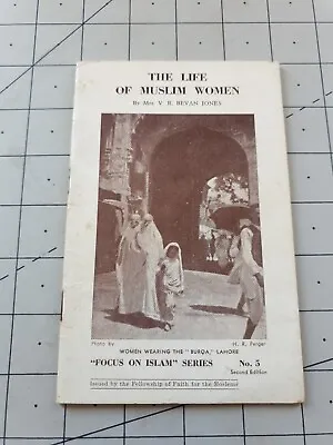 £12 • Buy The Life Of Muslim Women Bevan Jones Focus On Islam No.5 Paperback Booklet