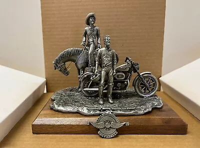 Harley-Davidson University 1995 Limited Edition Pewter Sculpture • $344