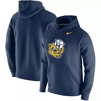 Nike Michigan Wolverines Vintage Logo Sailor Hoodie XXL Navy NWT BV8306-419 • $54.99