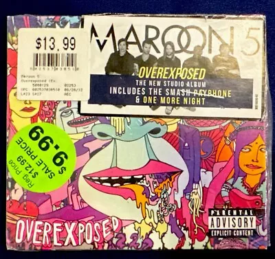 Maroon 5 - Overexposed [PA] CD 2012 A&M Octone Records – B0017129-02 [CD Wallet] • $10