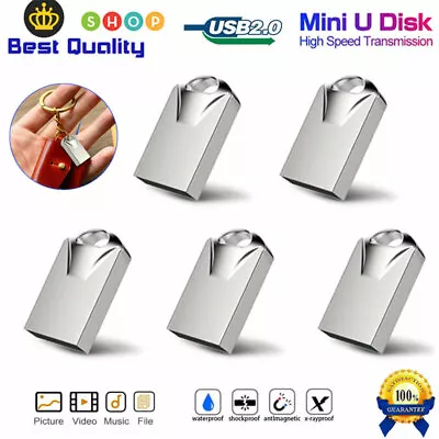 5 Pack USB Flash Drive 64GB 32GB 4G Wholesale Bulk USB 2.0 Pendrive Memory Stick • $20.81