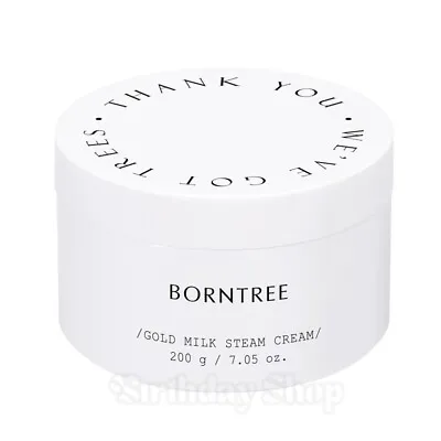 BORNTREE Gold Milk Steam Cream 200g- Indulge In Luxurious Hydration • $29.99