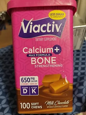 Viactiv Calcium Plus D Milk Chocolate • $19.95