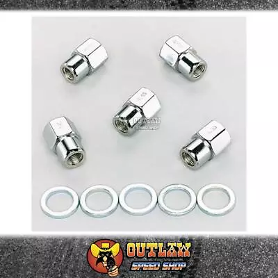 Weld Open End Wheel Nut/washer 1/2  Fits Alumastar Magnum 5-pack - We601-1456 • $50.30