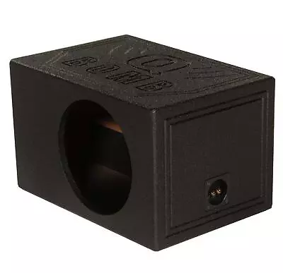 QPower QBOMB Single 10  Tough Vented Shallow Ported Car Audio Subwoofer Box ... • $103.36