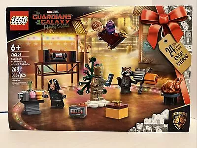 RETIRED Lego Marvel Guardians Of The Galaxy 76231 Advent Calendar UNOPENED • $33.95