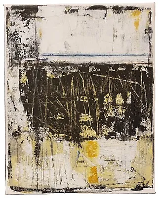 No.551 Original Abstract Modern Minimal Urban Textured Painting By K.A.Davis • $80