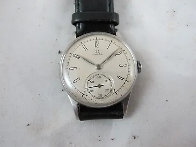 Omega Wind Up Men's Wristwatch C1950's. • $1850