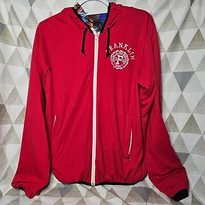 Franklin And Marshall Varsity Jacket Reversible 2 In 1 Lightweight Men's Size L • £20