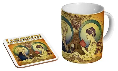 David Bowie Labyrinth Artwork - Coffee / Tea Mug And Coaster Gift Set • £9.99