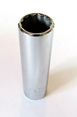 Proto 11/16  Deep Socket 1/2  Drive 12 Point 3-1/4  Overall Length J5322 • $16.21