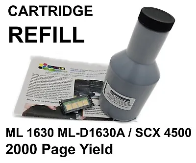 Toner Cartridge Refill Kit For Samsung Laser ML1630 SCX4500 ML-D1630A -2000 Page • £12.99