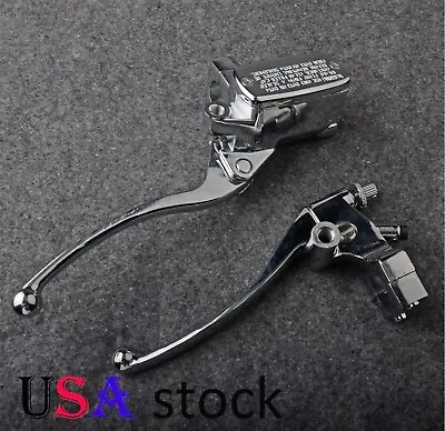 US Brake Master Cylinder Clutch Levers For Suzuki Boulevard M50 C50 S40 LS650 • $39.98