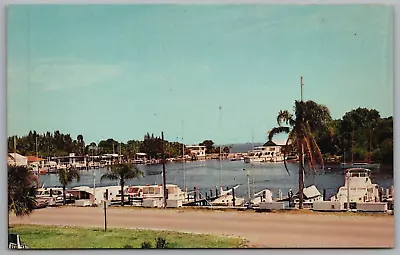 Vintage Postcard - Municipal Marina - Melbourne Florida - FL • $3.50