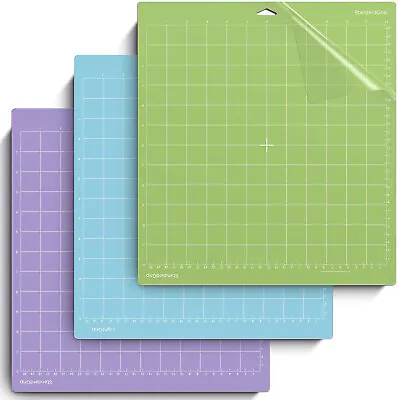 3 Color Mats Combo Cutting Mat For Cricut Maker 3 Explore Air 2 One 12x12 Inch • $9.99