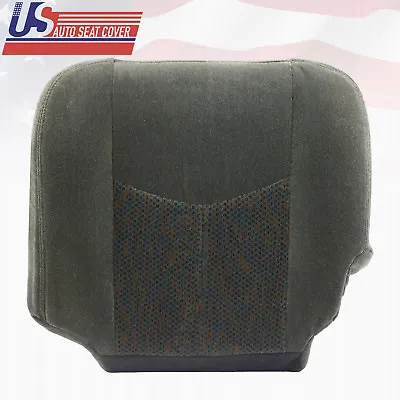 2003 To 2007 Chevy Silverado LT Driver Bottom Cloth Seat Cover Dark Pewter Gray • $142.50