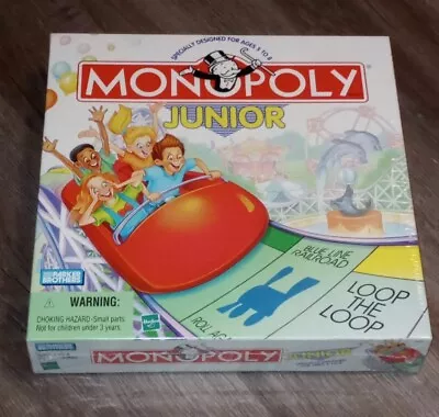 New & Sealed 1999 Parker Brothers Monopoly Junior Board Game VTG 90s • $35.96