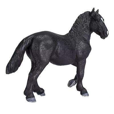 £9.75 • Buy Mojo PERCHERON HORSE Toys Models Figures Kids Girls Plastic Animals Farm 