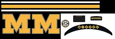 2023 Missouri  Mizzou  Football Helmet Decals • $32.99