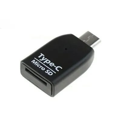 Mini Type C Micro SD TF Memory Card Reader OTG Adapter USB 3.1 Portable • $3.47