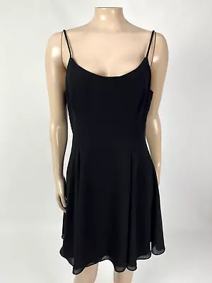 Vintage 80's 90's Hampton Nites Dress Women's 10 Prom Party Mini Sleeveless Y3-6 • $23.99