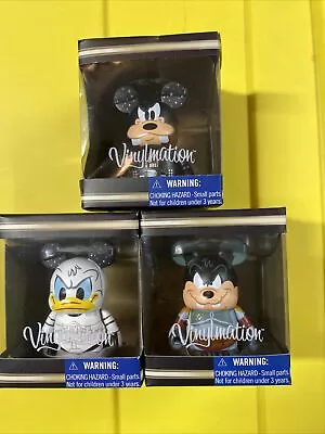 New Sealed! Disney VINYLMATION Star Wars Goofy Donald And Pete Lot • $30