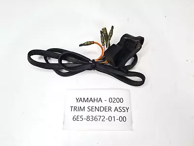 GENUINE OEM Yamaha Outboard Engine Motor 4 WIRE TRIM SENDER ASSEMBLY 50 - 220 HP • $103.20