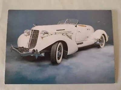 Motor Car Postcard: 1935 Auburn 851 Supercharged  National Motor Museum • £1.50