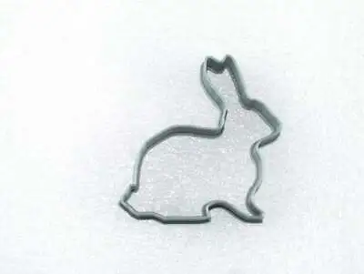 Bunny Rabbit Cookie Pastry Biscuit Cutter Icing Fondant Clay Kitchen Easter • £4.99