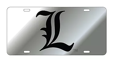 UL UNIVERSITY OF LOUISVILLE Cardinals Silver Mirrored License Plate / Car Tag • $24.95