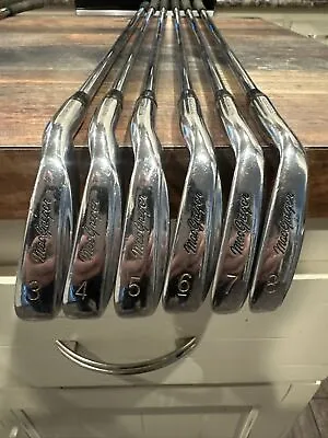 MacGregor VIP Tourney V-FOIL Forged 1025CM Iron Set Rifle FCM 5.0 Steel Shafts • $129