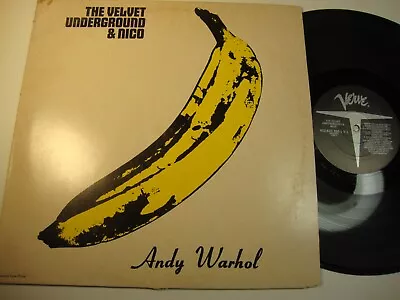 Classic Rock LP Velvet Underground & Nico  Andy Warhol  • $5.50