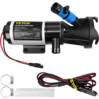 VEVOR RV Macerator Pump Water Waste Pump 12/24 V 12 GPM Self-priming 16 Ft Head • $51.99