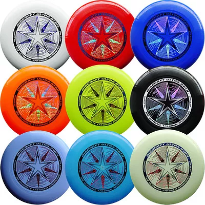 Discraft Ultra-Star Ultimate 175g Sport-Disc Frisbee (inc. Nite-Glo & Chameleon) • £17.99