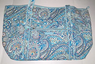 Vera Bradley Miller Travel Bag Large Purse Travel Tote Daisy Dot Paisley NWT • $87.99