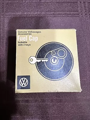 1967 Volkswagen Accessory Locking Gas Cap Box Only. No Cap!! • $6.95