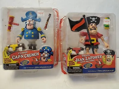 $19.99 • Buy Vintage Cap'n Crunch & Lafoote Figures Pirate  Classic Ad Cereal