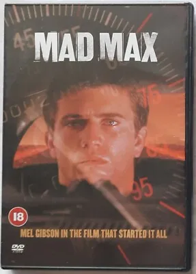 Mad Max - Mel Gibson - Reg 2 Pal Dvd • £3.49