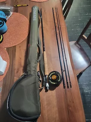  FENWICK AETOS FLY Rod 9' 5 Weight With Cheeky Tyro 350 & Simms Case • $200
