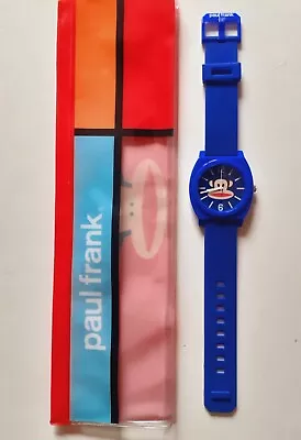 Paul Frank Julius The Monkey Blue Unisex Watch With Wallet 2012 • $12.43