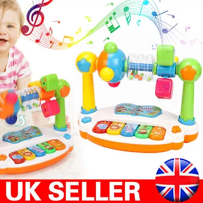 Baby Piano Toy For Infants Baby Musical Toys For Toddlers Light Up Piano Toy • £8.59