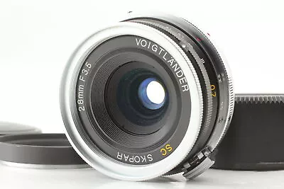 Very Rare [ MINT ] VOIGTLANDER SC Skopar 28mm F3.5 NIKON S Lens From JAPAN • $449.90