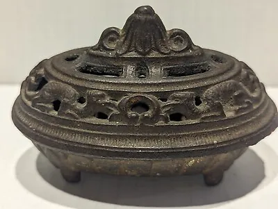 Vantines  Of France Incense Burner With Dragons  1920 Vintage Antique  • $58