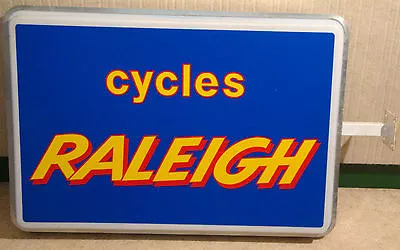 £565.65 • Buy Nos Cycles Raleigh Sign Board For Collection Or Decoration Loft Shop Vintage 