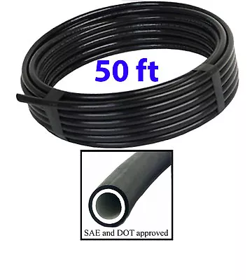 V Air Ride Suspension Parts 50' Feet 3/8  Air Hose D.O.T. • $37.33