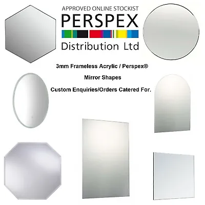 £3.55 • Buy Garden Mirror Acrylic Outdoor Plastic Safety Mirror Shapes 50mm - 500mm Perspex®