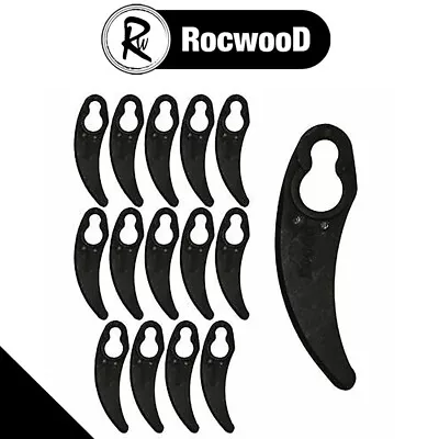 Challenge Pack Of 15 Plastic Cutting Blades Fits 1100W Hover Lawnmower • £3.95