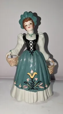 Vintage Florence Ceramics California Pottery Figurine  Rene  Dutch Lady 1940s • $32.99